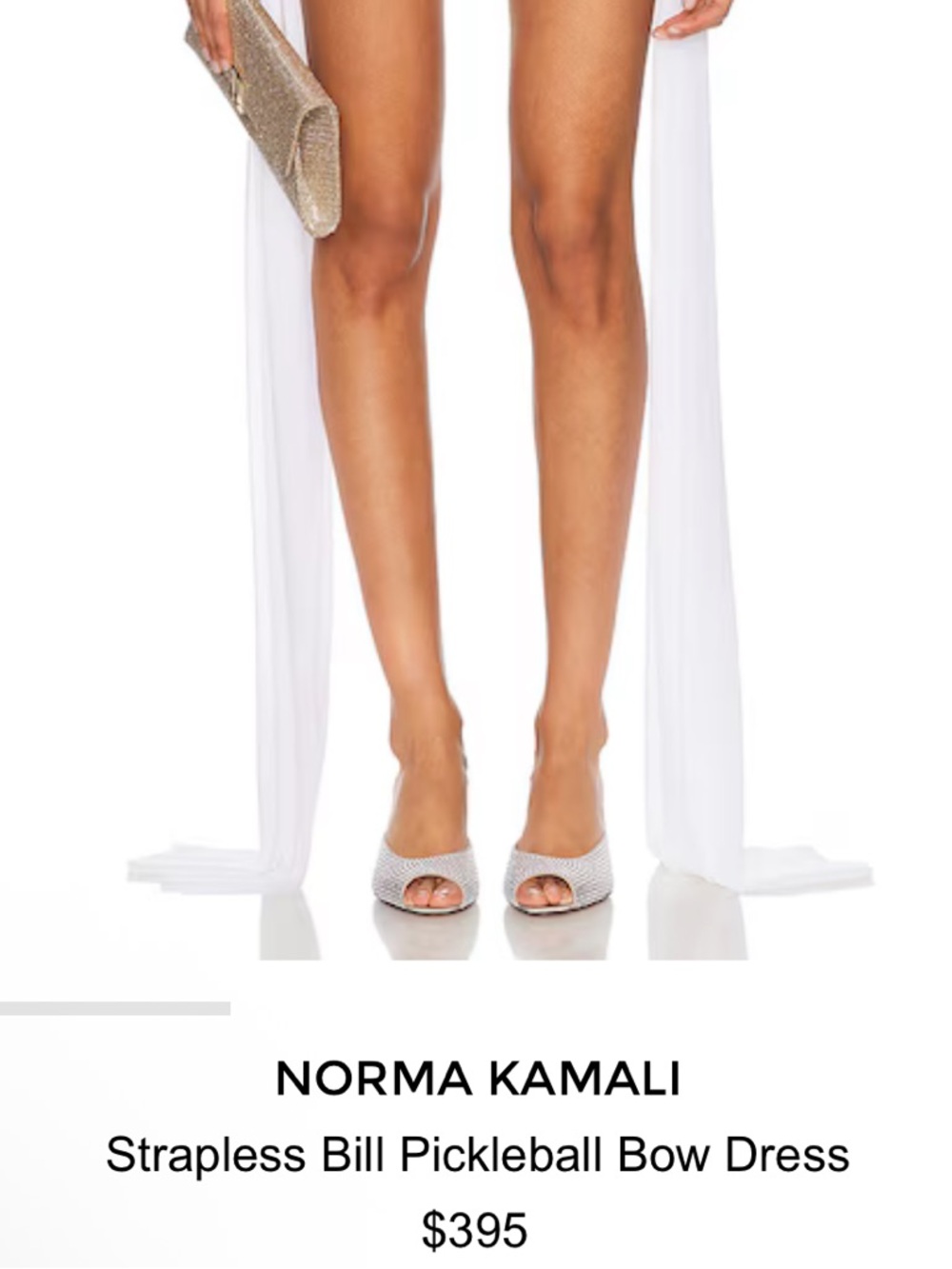 Norma Kamali Strapless Sheer Ruched Mini Dress Cover-Up NWT small retail $395 - Picture 5 of 9